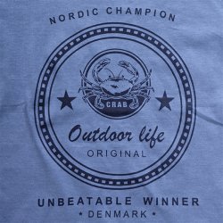 Ariba T-shirt - Moon Blue