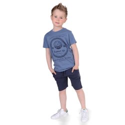 Ariba T-shirt - Moon Blue