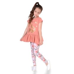 iris Leggings - Rose