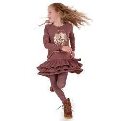 Catinka kjole - Mahogany