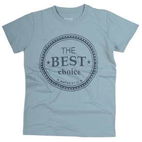 Dale T-shirt - Dove Blue