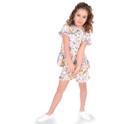 Enya Shorts - Cloud Violet