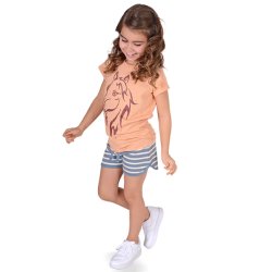 Gasso Shorts - Dove Blue &amp; Cream