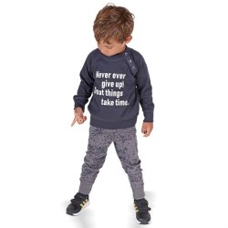 Habo baby bluse - Almost black