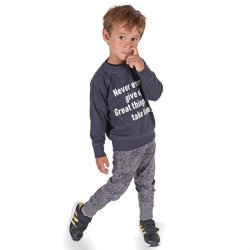 Habo baby bluse - Almost black