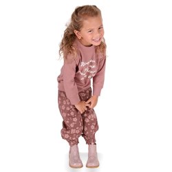 Habo baby bluse - Shadow rose