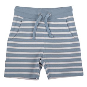 Magnus Shorts - Dove Blue & Cream