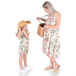 Marian kjole - Pale yellow