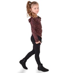 Megan jersey bukser - Black