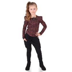 Megan jersey bukser - Black