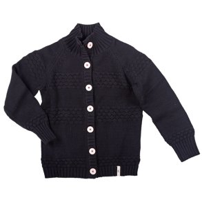 Paw cardigan - Black