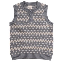 Rollo Vest - Grey Melange