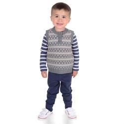 Rollo Vest - Grey Melange