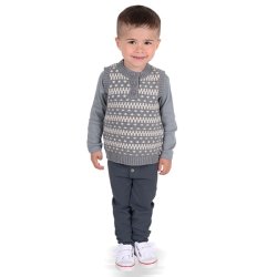 Rollo Vest - Grey Melange