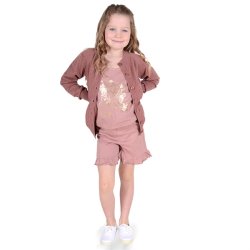 Sasha cardigan - Shadow Rose