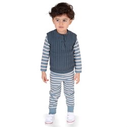 Solo Vest - Slate Blue