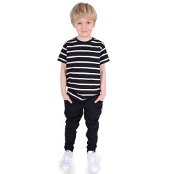 Sunny t-shirt - Black &amp; cream