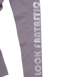 Susan leggings - Shadow Purple &amp; silver