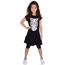 Tenna short  leggings - Shiny black