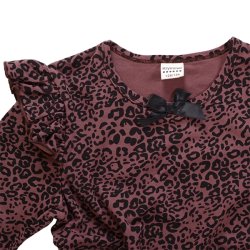 Vallarie Bluse - Animal mahogany