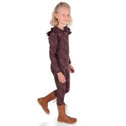 Vicky Leggings - Animal mahogany