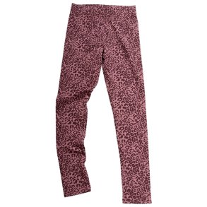 Vicky Leggings - Leopard Rose
