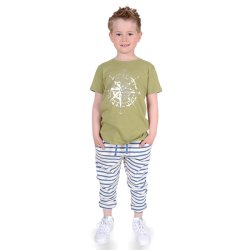 Vincent T-shirt - Light Olive