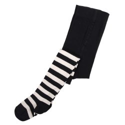 Strmpebukser - cream/sort striber