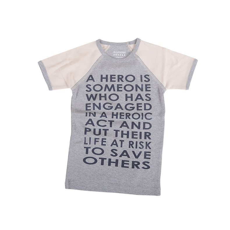 Anders T-shirt - Grey melange