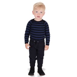 Muuba baby bukser - Almost black