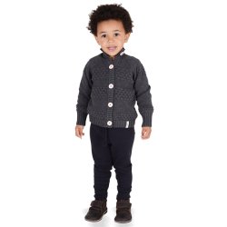 Muuba baby bukser - Almost black