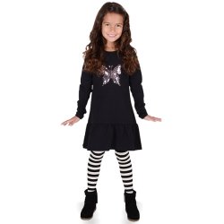 Strmpebukser - cream/sort striber