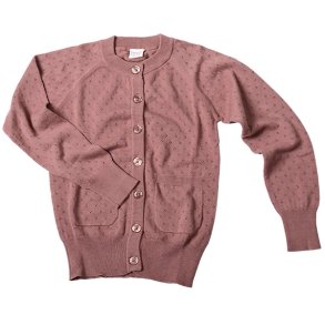 Sasha cardigan - Shadow Rose