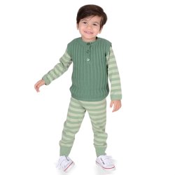 Solo strik vest - Green